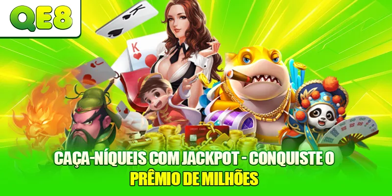 Caça-níqueis com Jackpot - Conquisteo Prêmio de Milhões