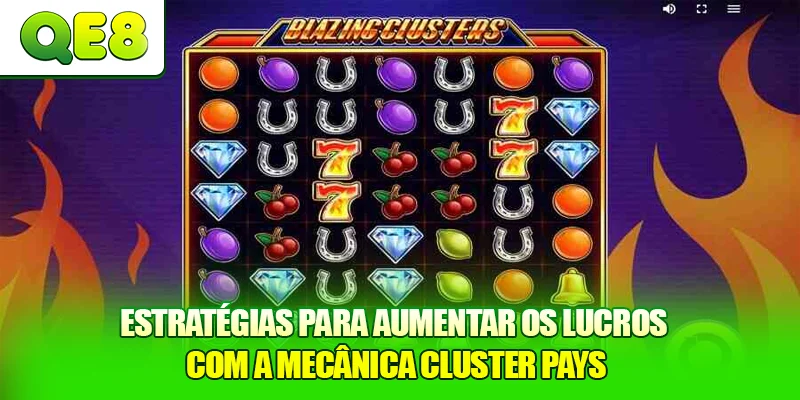 Estratégias para aumentar os lucros com a Mecânica Cluster Pays