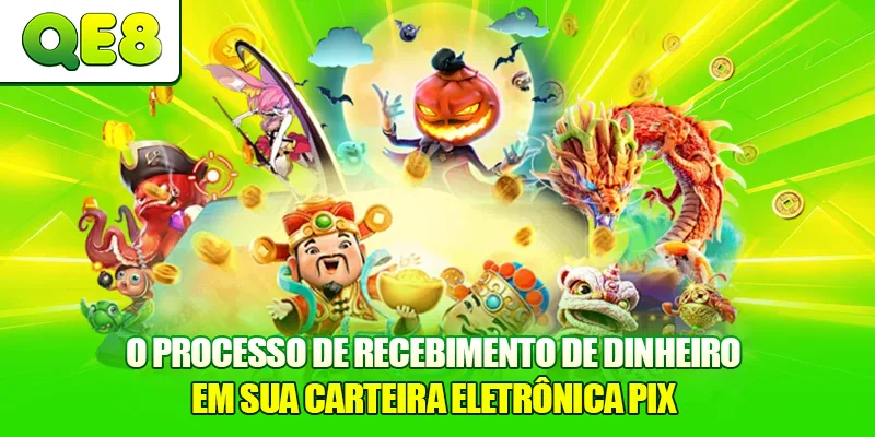 O processo de recebimento de dinheiro em sua carteira eletrônica PIX