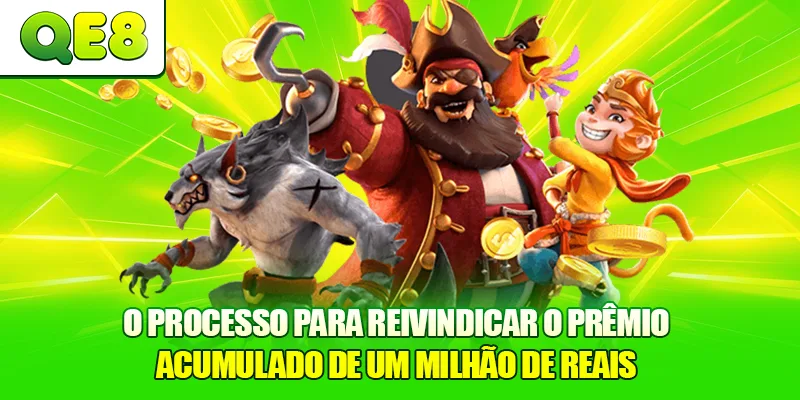 O processo para reivindicar o prêmio acumulado de um milhão de reais