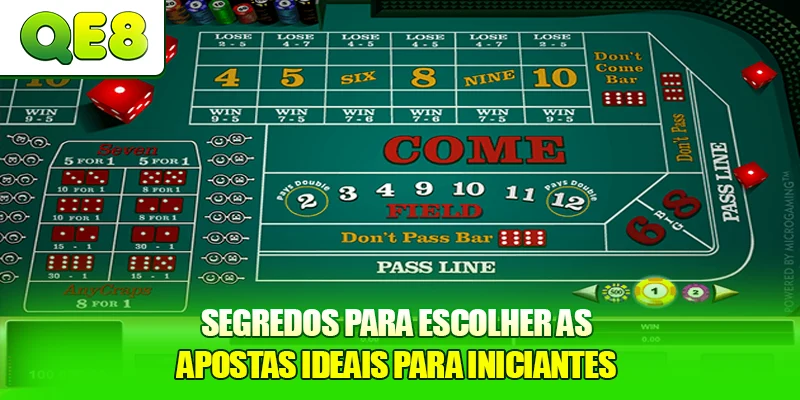 Segredos para escolher as apostas ideais para iniciantes