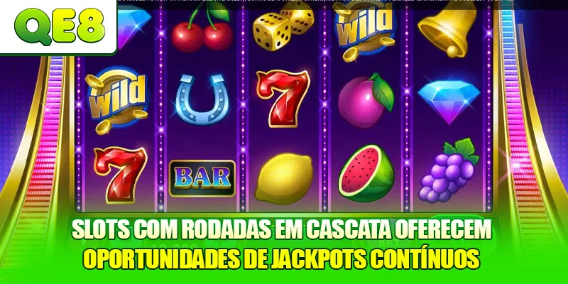 Slots com Rodadas em Cascata oferecem oportunidades de jackpots contínuos
