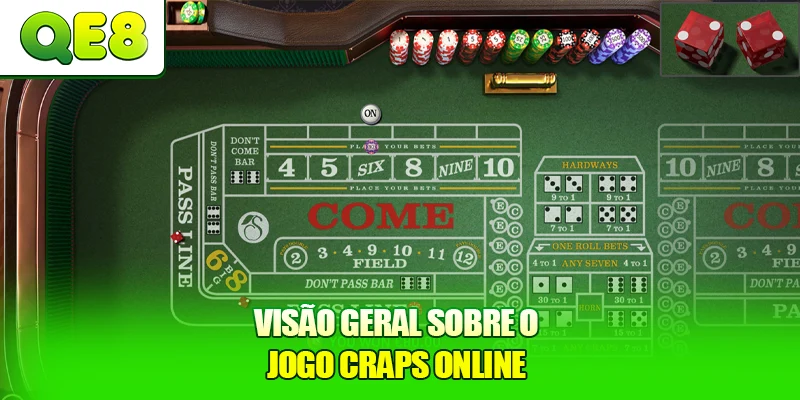 Visão geral sobre o jogo Craps Online